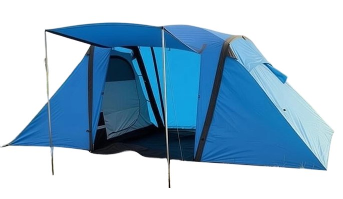 Cort gonflabil pop-up impermeabil pentru 4 persoane