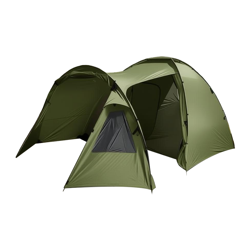 Cort de camping în aer liber cu o cameră și o cameră de zi pentru 4-5 persoane